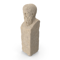 Herm of Plato PNG & PSD Images