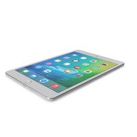 Apple iPad Mini 4 Silver PNG & PSD Images