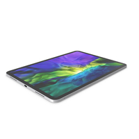 Apple iPad Pro 12.9 2020 WiFi & Cellular Silver PNG & PSD Images
