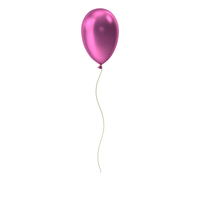 Single Balloons Pink PNG & PSD Images