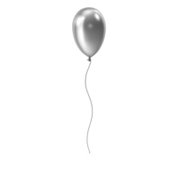 White Single Balloon PNG & PSD Images