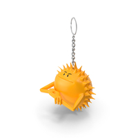 Sunny Angry Keychain PNG & PSD Images