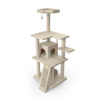 Cat Tree 5-Level PNG & PSD Images