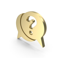 Callout Chat Message Web Gold PNG & PSD Images