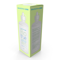 Contact Lens Fluid Packaging Bio True PNG & PSD Images
