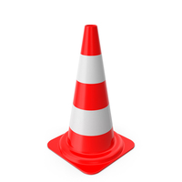 Red Traffic Cone PNG & PSD Images