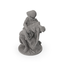 Mars and Venus Stone Statue PNG & PSD Images