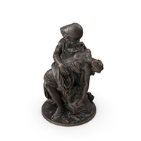 Mars And Venus Bronze Statue Outdoor PNG & PSD Images