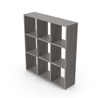 Gray Bookshelf PNG & PSD Images