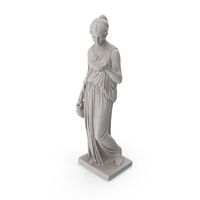 Hebe Goddess Of Youth Statue PNG & PSD Images