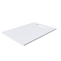White Cutting Board PNG & PSD Images