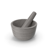 Gray Mortar Pestle PNG & PSD Images