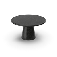 Black Marble Ring Table PNG & PSD Images