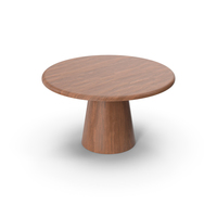 Ring Table Dark Wood PNG & PSD Images