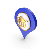 Bank Location Symbol PNG & PSD Images