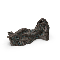 The Sleeping Ariadne Bronze Outdoor PNG & PSD Images