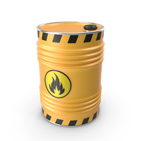 Flame Barrel PNG & PSD Images
