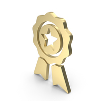 Achievement Award Star Medal Gold PNG & PSD Images