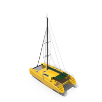 yellow  catamaran PNG & PSD Images