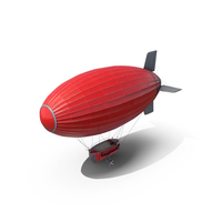 Airship Red PNG & PSD Images
