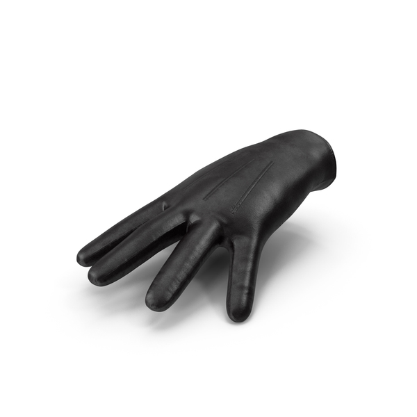 Leather Glove Left 4 PNG & PSD Images