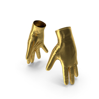 Leather Gloves Gold PNG & PSD Images