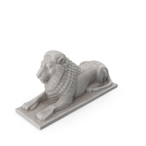 Lion Decor Marble PNG & PSD Images