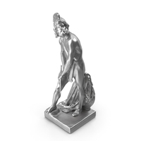 Philopoemen Metal Statue PNG & PSD Images