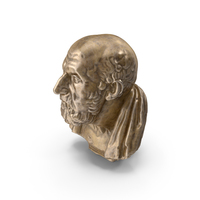 Chrysippos Bronze Bust PNG & PSD Images