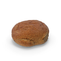 Bread Round Black PNG & PSD Images