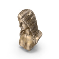 Woman Bronze Bust PNG & PSD Images