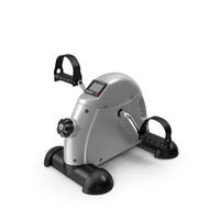 Mini Exercise Bike Silver PNG & PSD Images