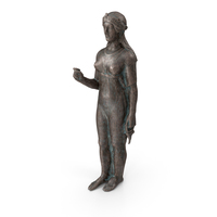 Isis Bronze Outdoor Statue PNG & PSD Images