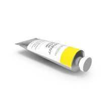 Oil Paint Tube Permanent Yellow PNG & PSD Images