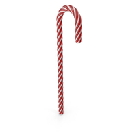 Red and White Candy Cane PNG & PSD Images