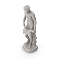 Satyr with Wineskin PNG & PSD Images