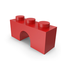 Building Toy Brick Arch 1x3 PNG & PSD Images