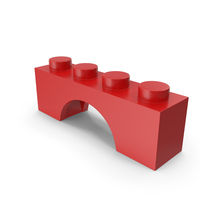 Building Toy Brick Arch 1x4 PNG & PSD Images
