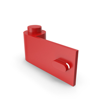 Building Toy Brick Door Left 1x3 PNG & PSD Images