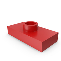 Building Toy Brick Knob 1x2 PNG & PSD Images