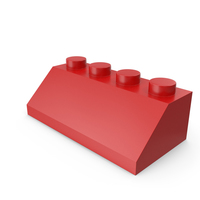 Building Toy Brick Roof Tile 2x4 45 PNG & PSD Images