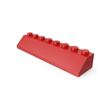 Building Toy Brick Roof Tile 2x8 45 PNG & PSD Images