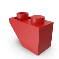 Building Toy Brick Roof Tile Inverted 1x2 45 PNG & PSD Images