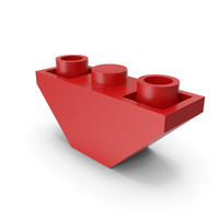 Building Toy Brick Roof Tile Inverted 1x3 45 PNG & PSD Images