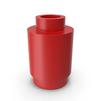 Building Toy Brick Round 1x1x1 PNG & PSD Images
