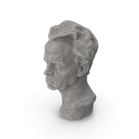 Dovzhenko Stone Bust PNG & PSD Images