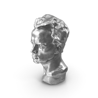Dovzhenko Metal Bust PNG & PSD Images