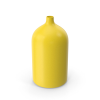 Yellow Decor Vase PNG & PSD Images
