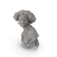Woman Stone Bust PNG & PSD Images