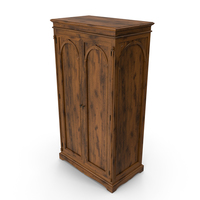 Victorian Wardrobe Old Natural(1) PNG & PSD Images